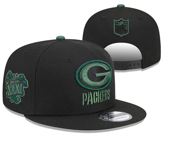 Green Bay Packers Stitched Snapback Hats 0146